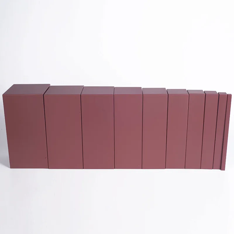 

New wooden Baby Toy Montessori Professional Brown Stairs Baby Toy Early Childhood Education Preschool Kids Baby Gifts