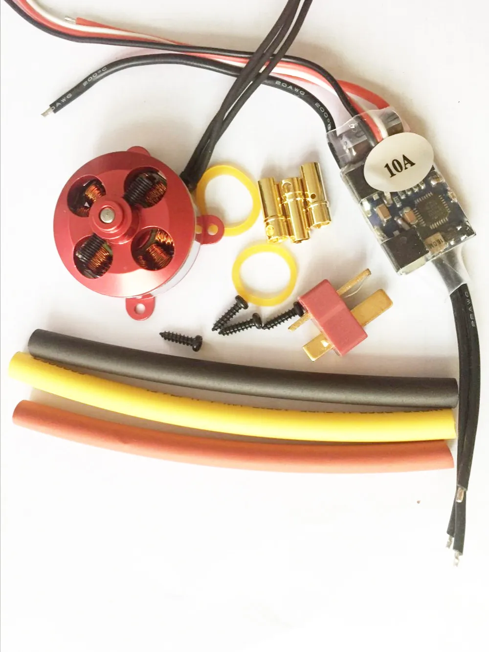 A 2204 A2204 7.5A 1400KV 50W SP бесщеточный микро-двигатель с креплением+ 10A ESC для RC самолета/KK коптера квадрокоптера НЛО