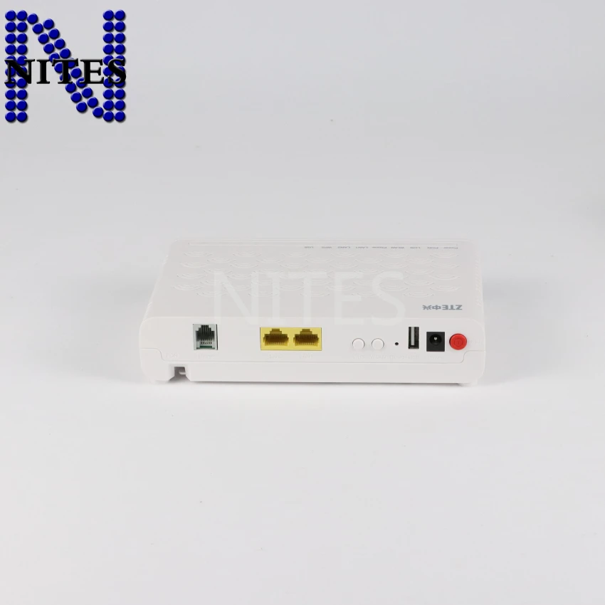 Дешевая цена/Новый ZTE F612W GPON ONU с 2 FE + 1 voice wifi роутер двойной протокол английская