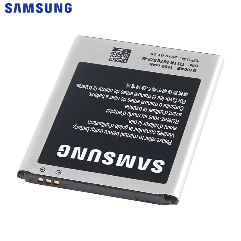 Оригинальная батарея SAMSUNG B100AE для SAMSUNG Galaxy Ace 3 Ace 4 S7898 S7278 S7272 S7568i S7278 i679 S7270 S7390 i699i G313H G318h