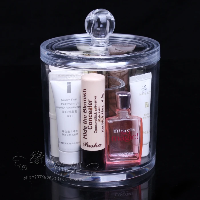 

Belt lid cosmetic box beauty tools storage box nail polish oil facial cleanser storage box