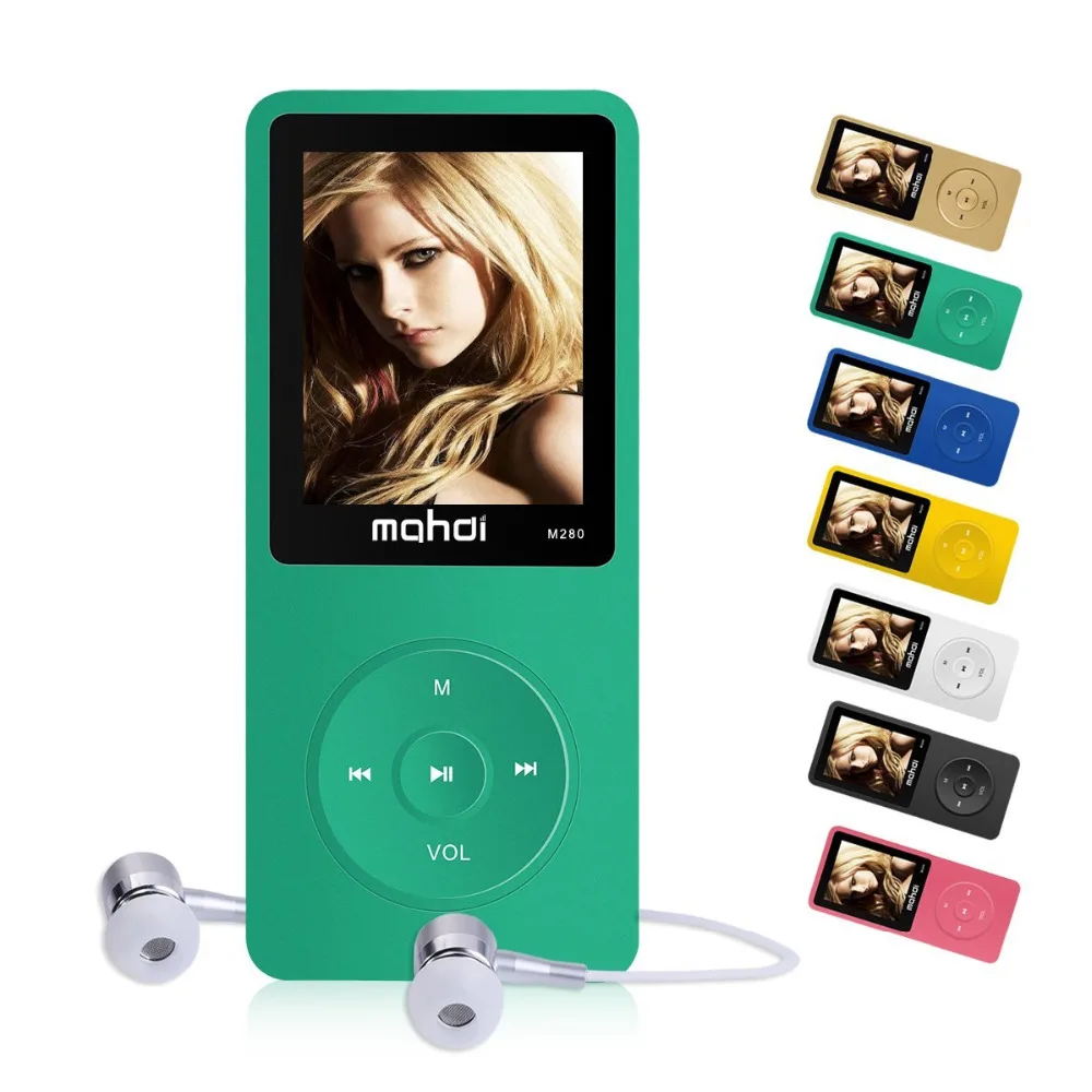 2018 музыка скачать бесплатно MP3 плеер 8 GB Динамик 1 ''HD Экран M280 Спорт