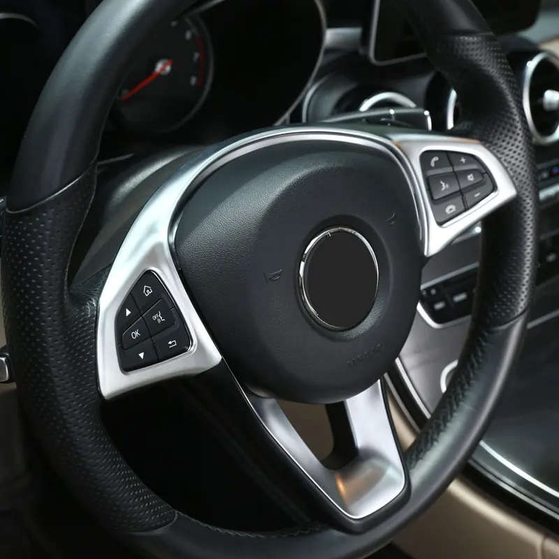 Хромированные автомобильные аксессуары для Mercedes Benz GLC C E Class W205 W213 2016 2017