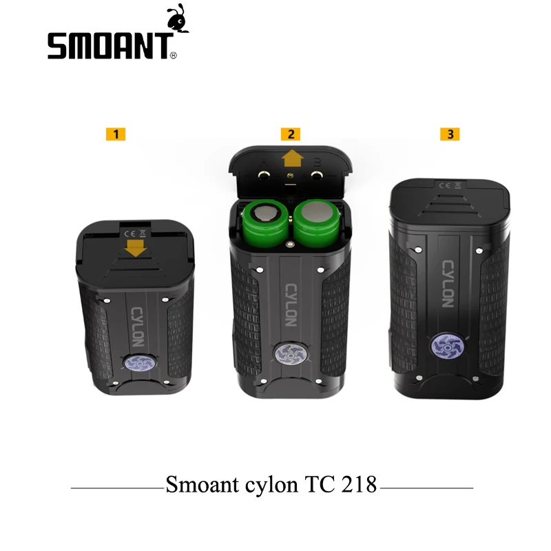 Оригинальный мод для электронных сигарет Smoant cylon TC 218 w бокс испаритель с экраном 1