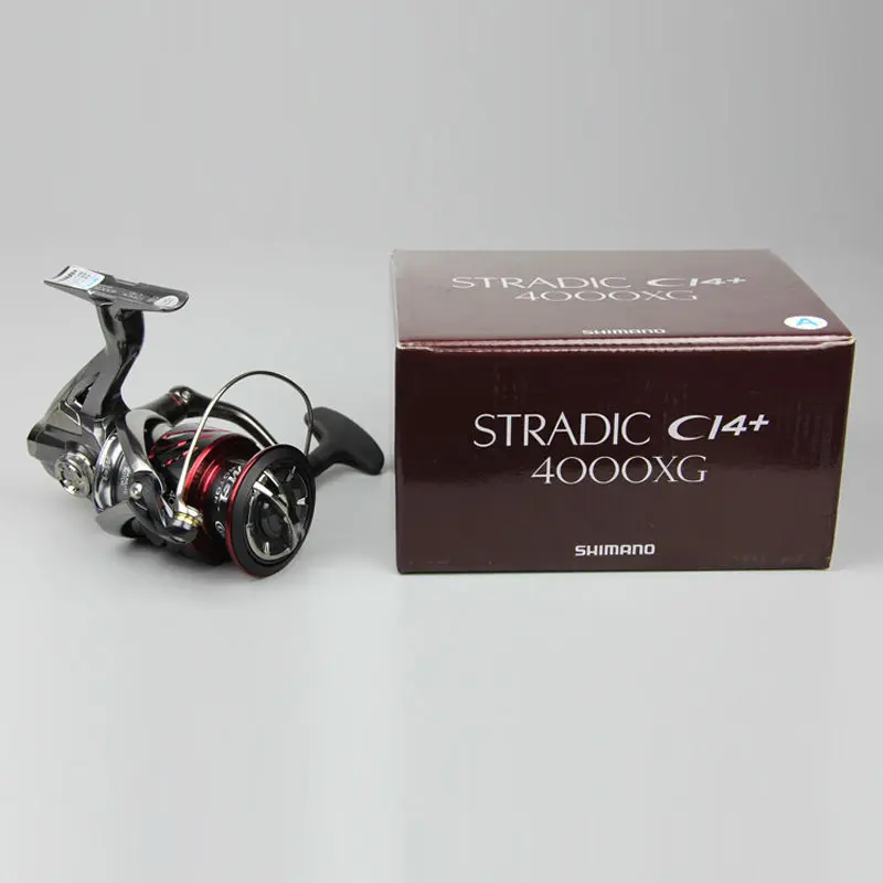 Оригинальный Shimano stradic ci4 + 2500FB C3000FB 4000FB Передаточное отношение 4 8: 1/5. 0:1 hagane