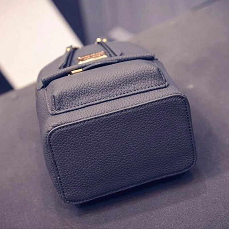 Мода Wobag рюкзаки женщина 2018 мини из искусственной кожи рюкзак женский сплошной