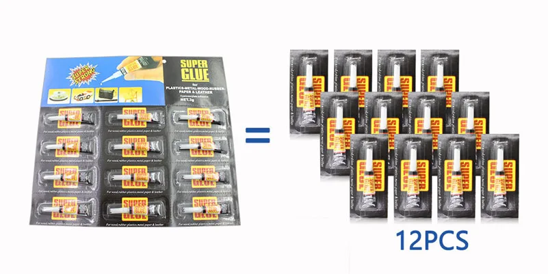 3 шт. цианоакрилат супер клея сильная жидкая кожа клей резиновое стекло пластик