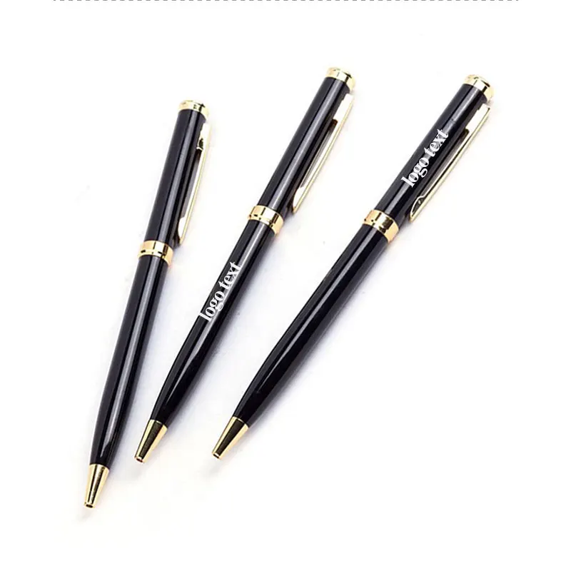 LZN новый стиль черный с золотым стержнем вращающаяся Коммерческая металлическая