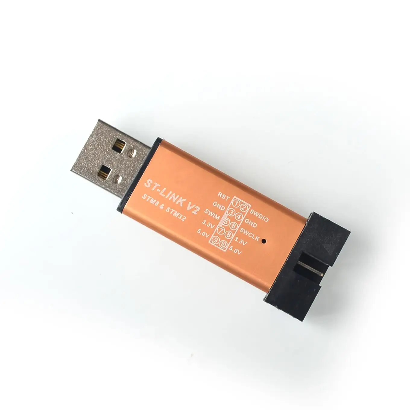 ST-Link V2 stlink mini STM8STM32 STLINK simulator Программирование загрузки с крышкой
