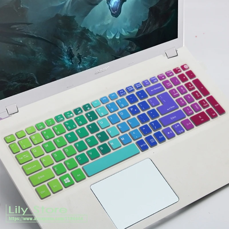 Силиконовый чехол для клавиатуры Acer Aspire Vn7-792G F15 F5-571/Aspire 3 A315 / 7 A715 17 дюймов |