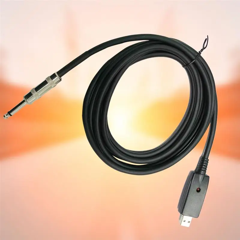 3M USB к 6 35/TS гитарный бас кабель Запись аудио адаптер|Детали и аксессуары для гитар|