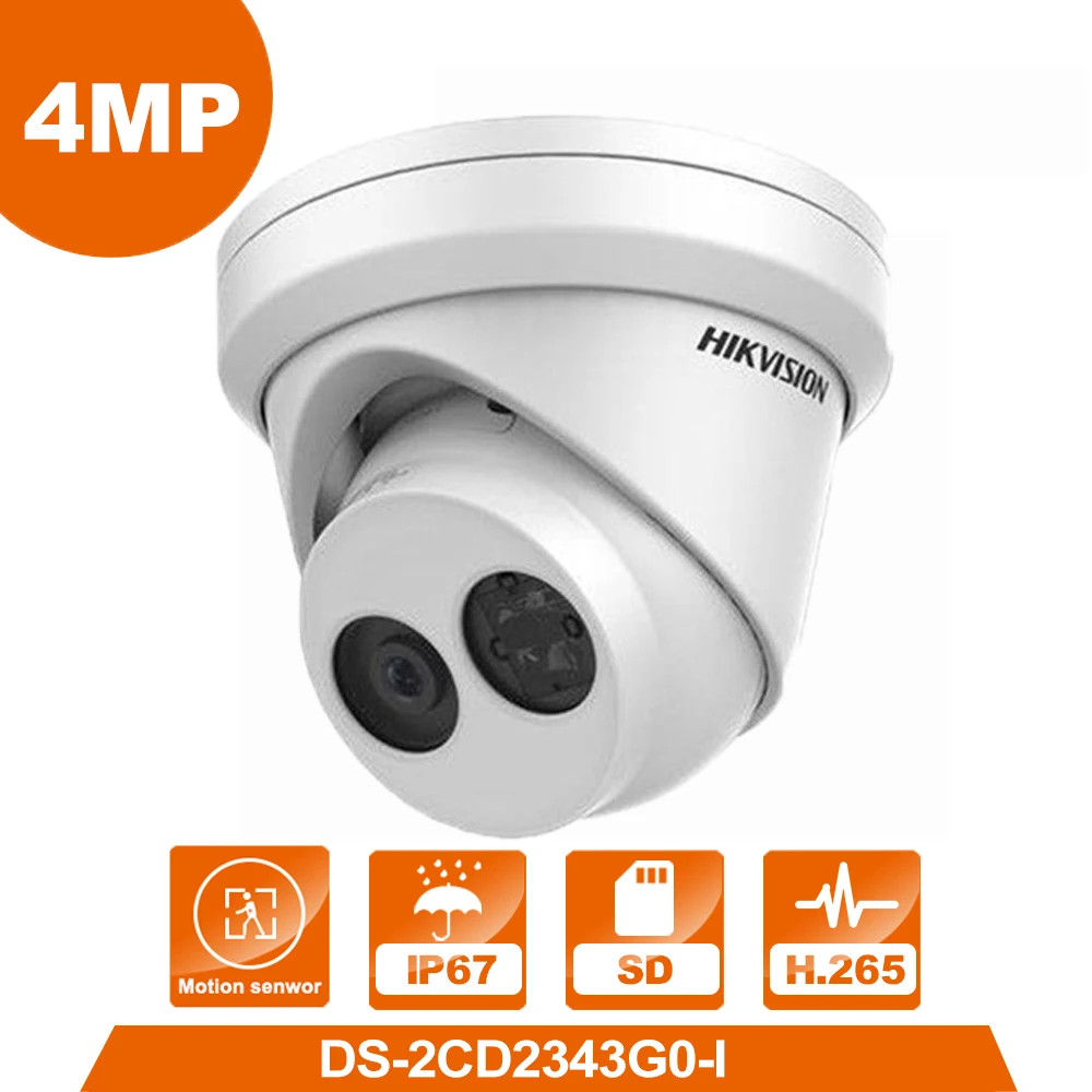 Оригинальный Hik дешевой цене DS 2CD2343G0 I 4MP для того чтобы заменить 2CD2385FWD Сетевая