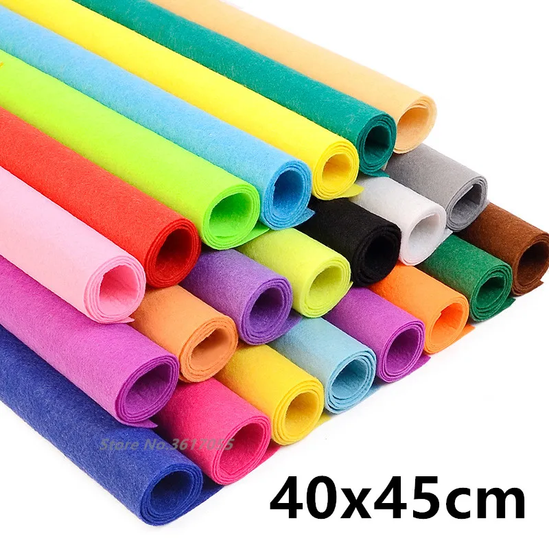 40x45 см большой размер нетканое искусственное полотно войлоки DIY детский сад