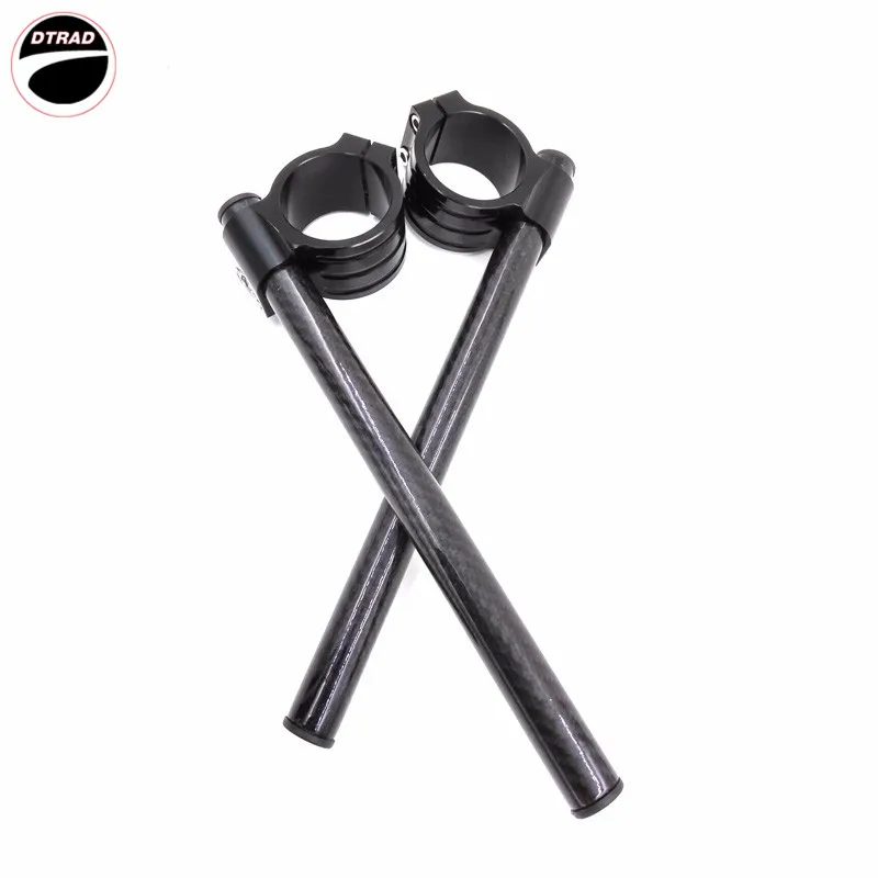 Фото Moto Carbon fiber handlebar Clip on For KAWASAKI Z ZXR 400 ZX400L 91-03 Z 1000 ZRT 00 A 03-06 MV Augusta F3 675 15 800 14- №4
