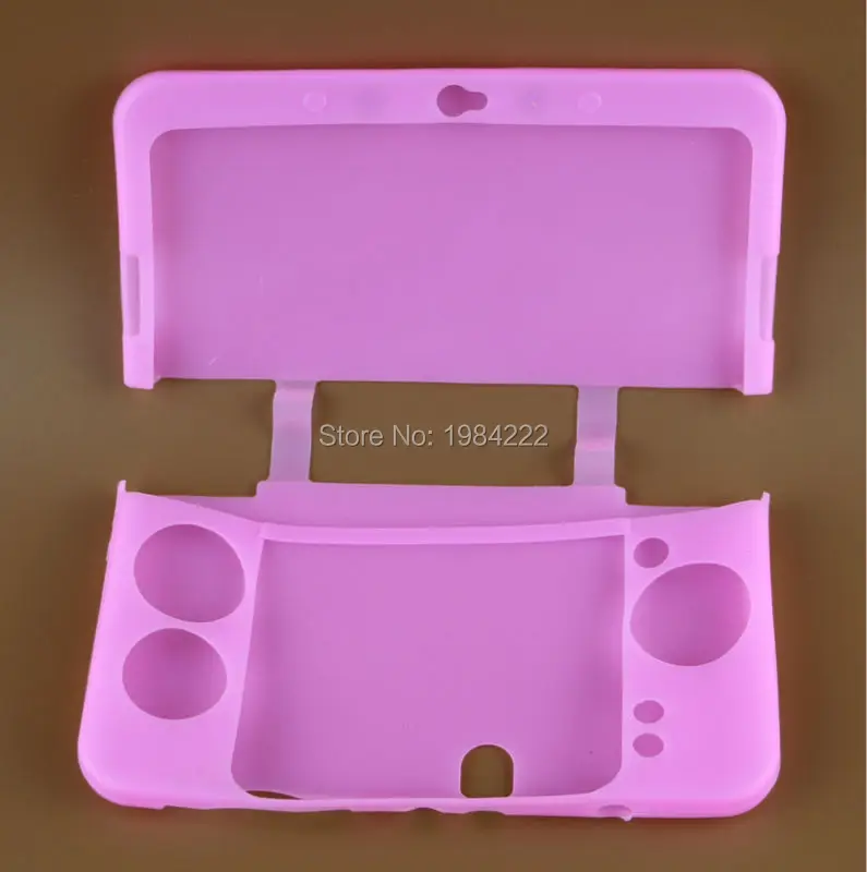OCGAME для нового 3DS новый цветной силиконовый чехол защитный резиновый 10 шт./лот| |