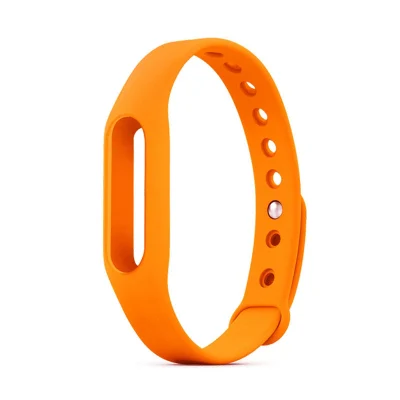Горячая Распродажа Xiaomi mi браслет 1 ремешок mi Band 1 s браслет mi Band 1 s Ремешок mi Band Xiaomi mi ремешок 1 Ремешок Замена - Цвет: orange