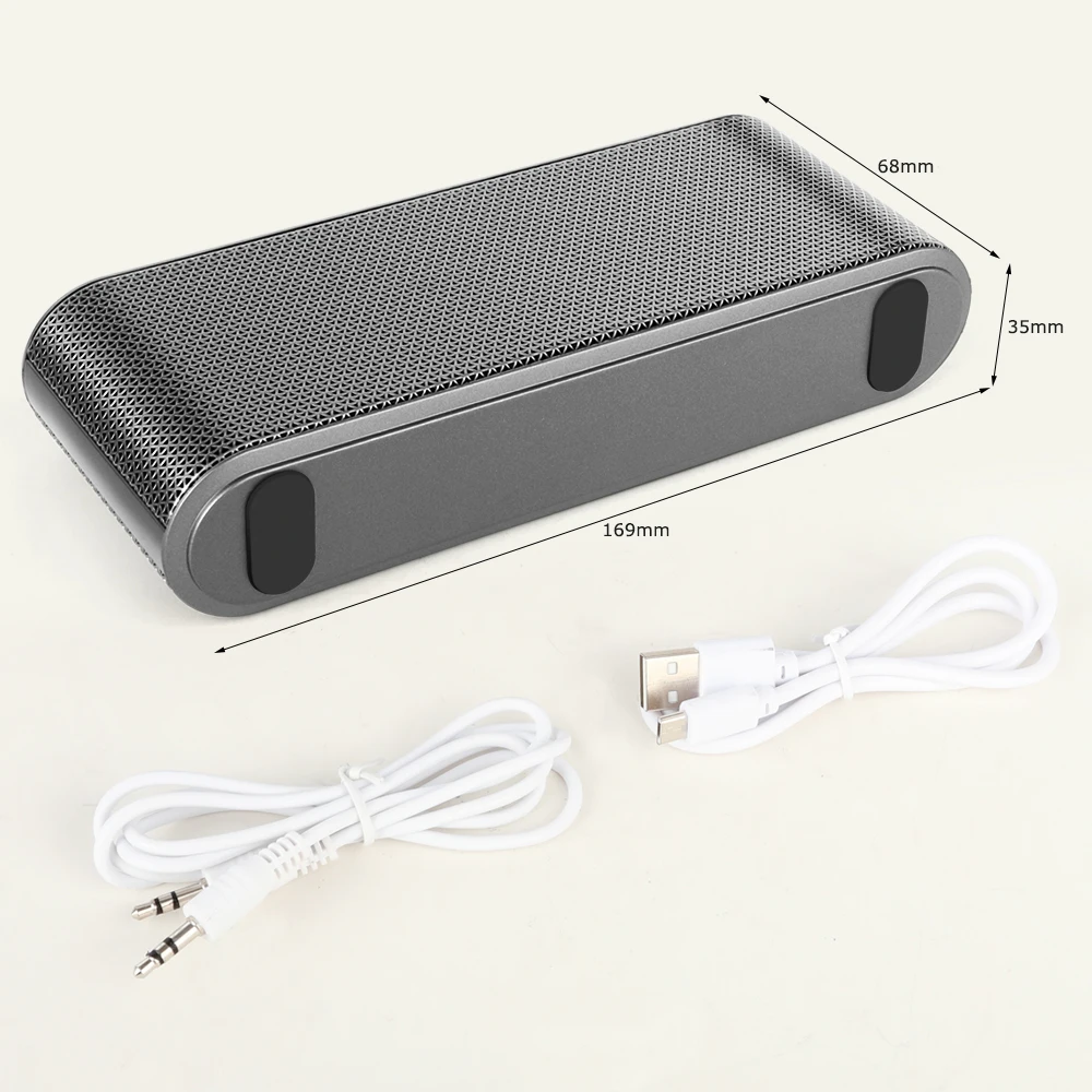 Toproad портативный громкоговоритель Bluetooth беспроводной сабвуфер Звук Музыкальный