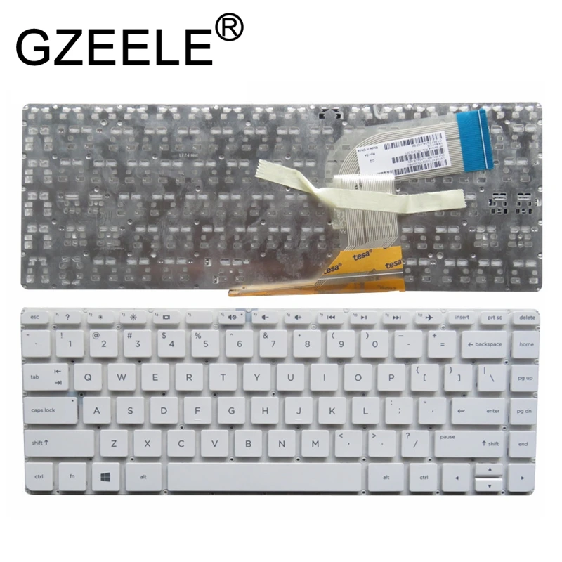 Новая белая клавиатура для HP Pavilion 14 v219tx v v000 v100 v200 AEY11U00210 MP 14A33US 920 757318 001