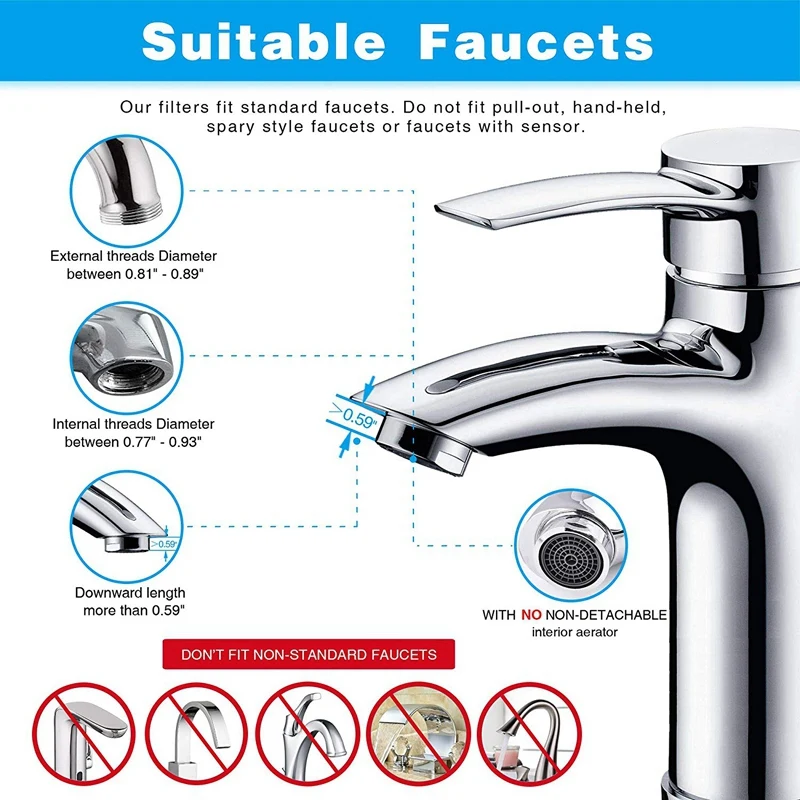 Faucet Water Filter On Tap Filtration System With 7 Stage Ceramics For Home Kitchen Fits Stand | Бытовая техника