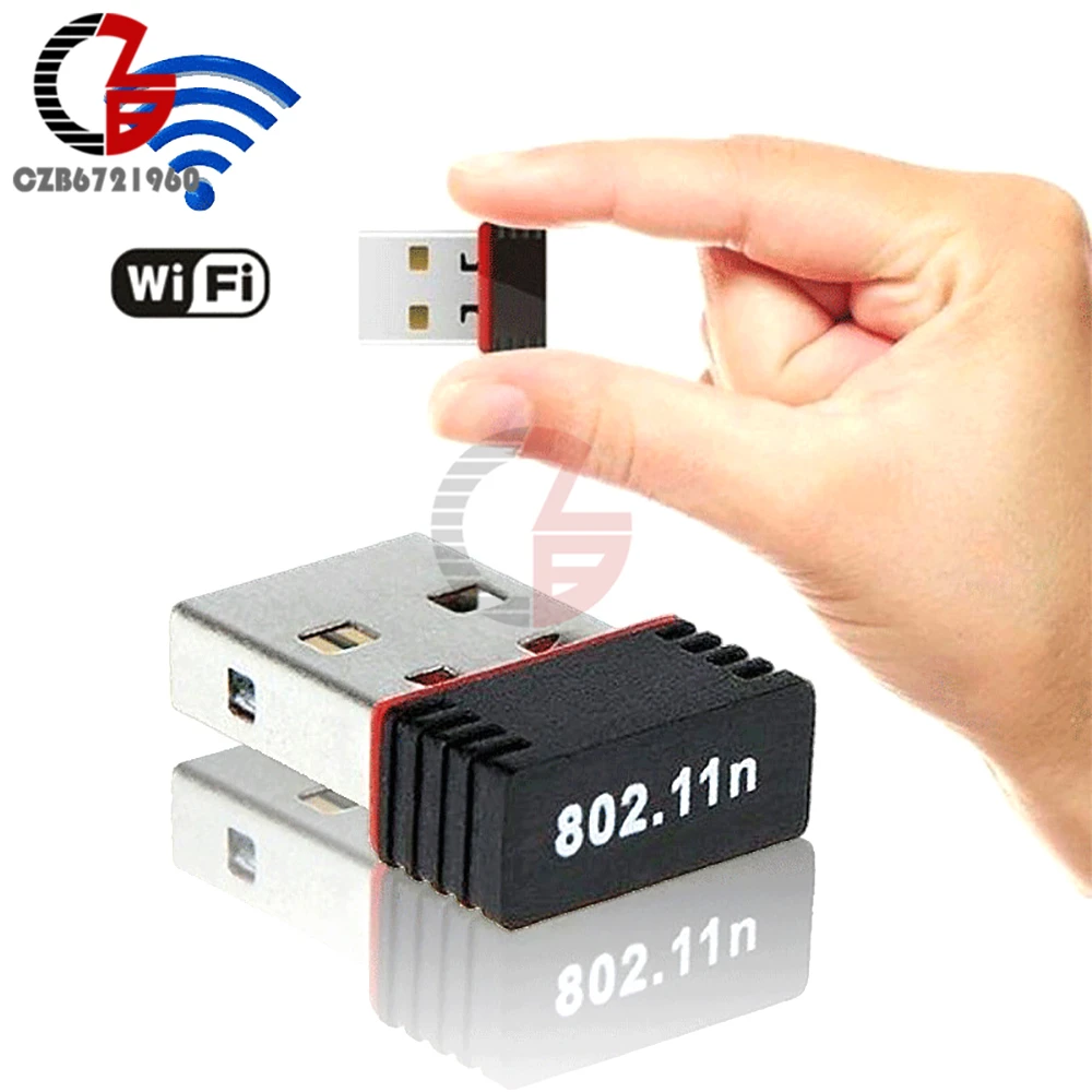

150Mbps USB WiFi Wireless Adapter 802.11n/g/b 150M PC Computer Network LAN Connector