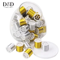 dd 50pcsbottle strong metal thread sewing machine thread diy home embroidery sewing supplies
