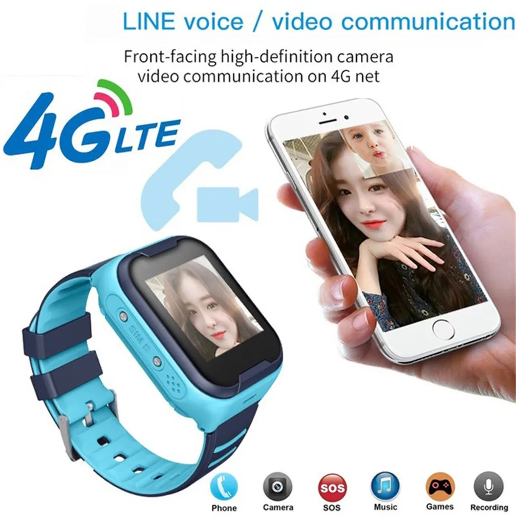 Смарт-часы Детские A36E 4G Wi-Fi GPS SOS | Электроника