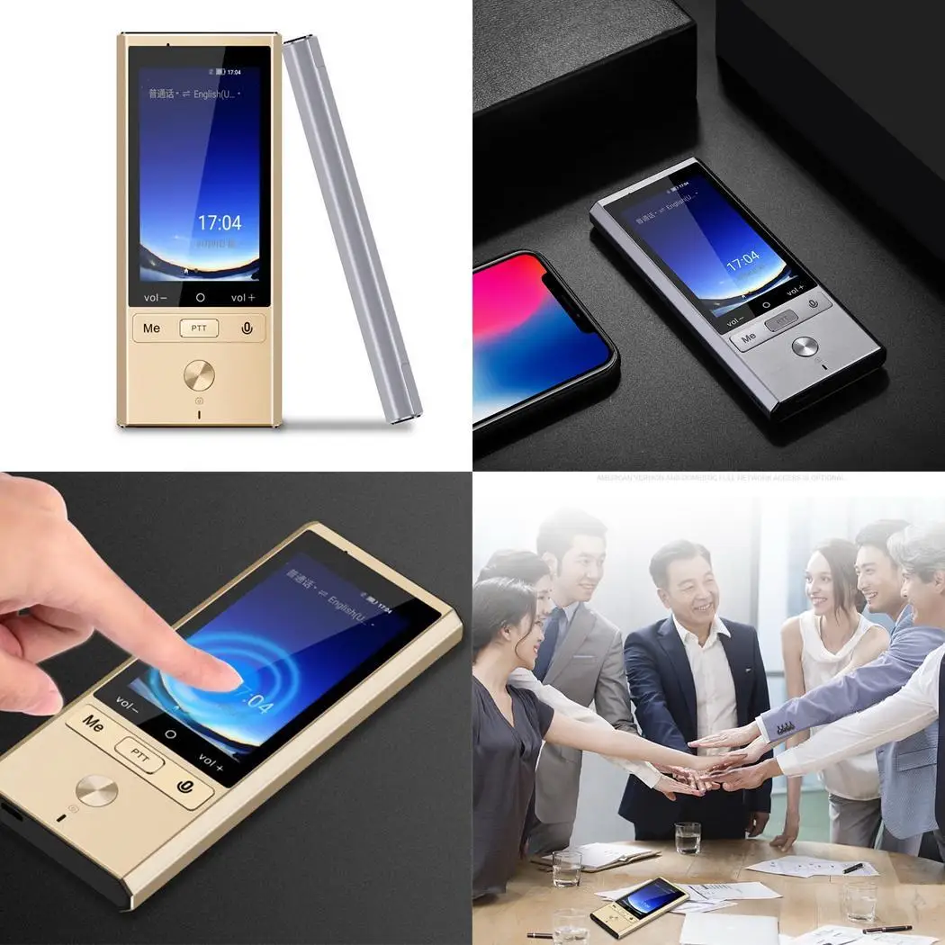 Многоязычный переводчик WIFI в режиме реального времени Интеллектуальный