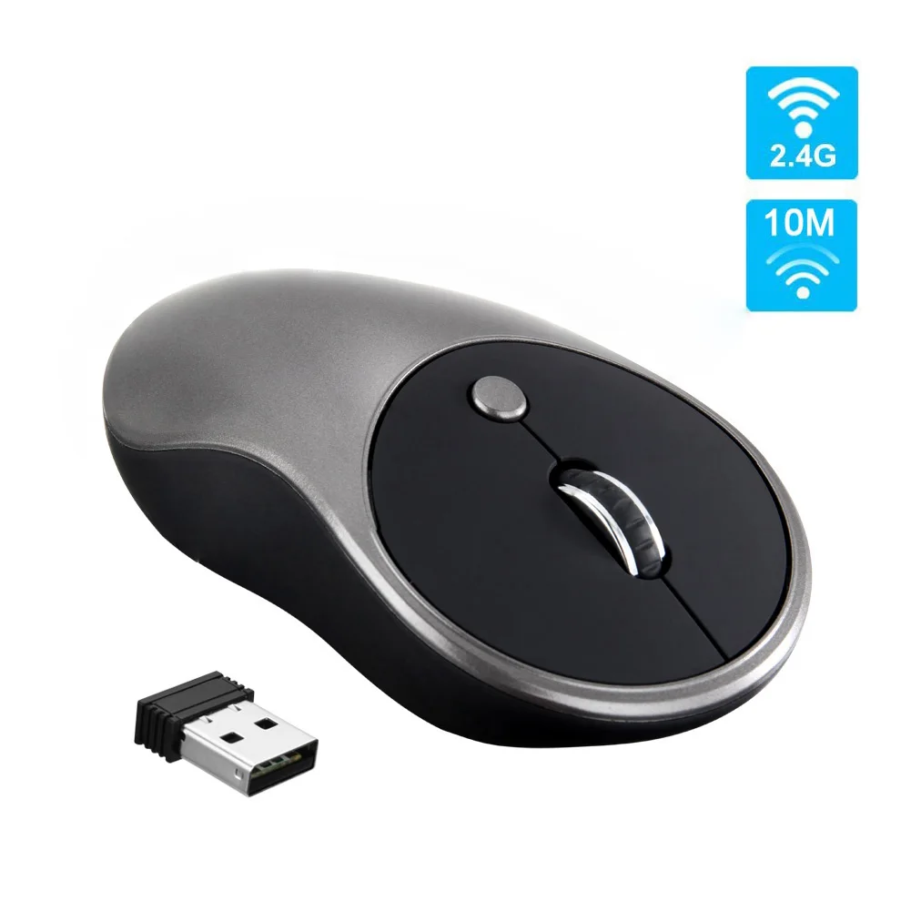 2.4G Wireless Mobile Mouse with USB Receiver Portable Optical Mice for PC Laptop Computer Macbook ND998 | Компьютеры и офис