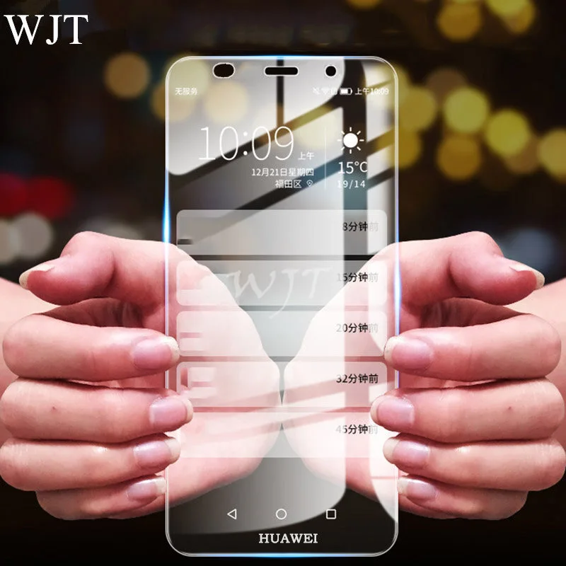Y3 2017 CRO U00 9H полное покрытие закаленное стекло для Huawei L22 L02 L03 L23 Y5 lite Защитная