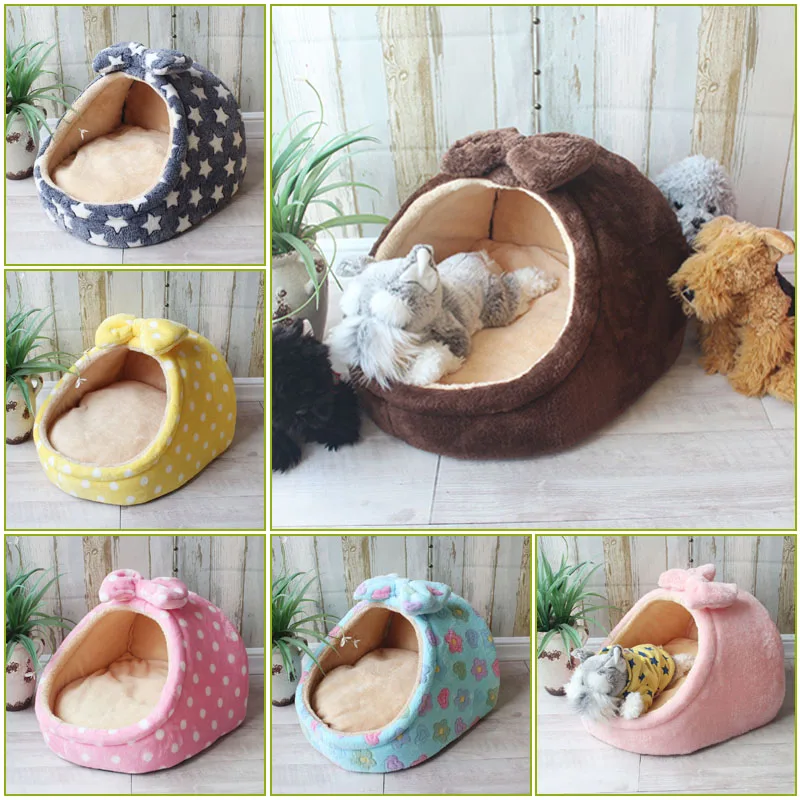 2019 кровать для домашних животных собачий домик будка собачка теплая подушка