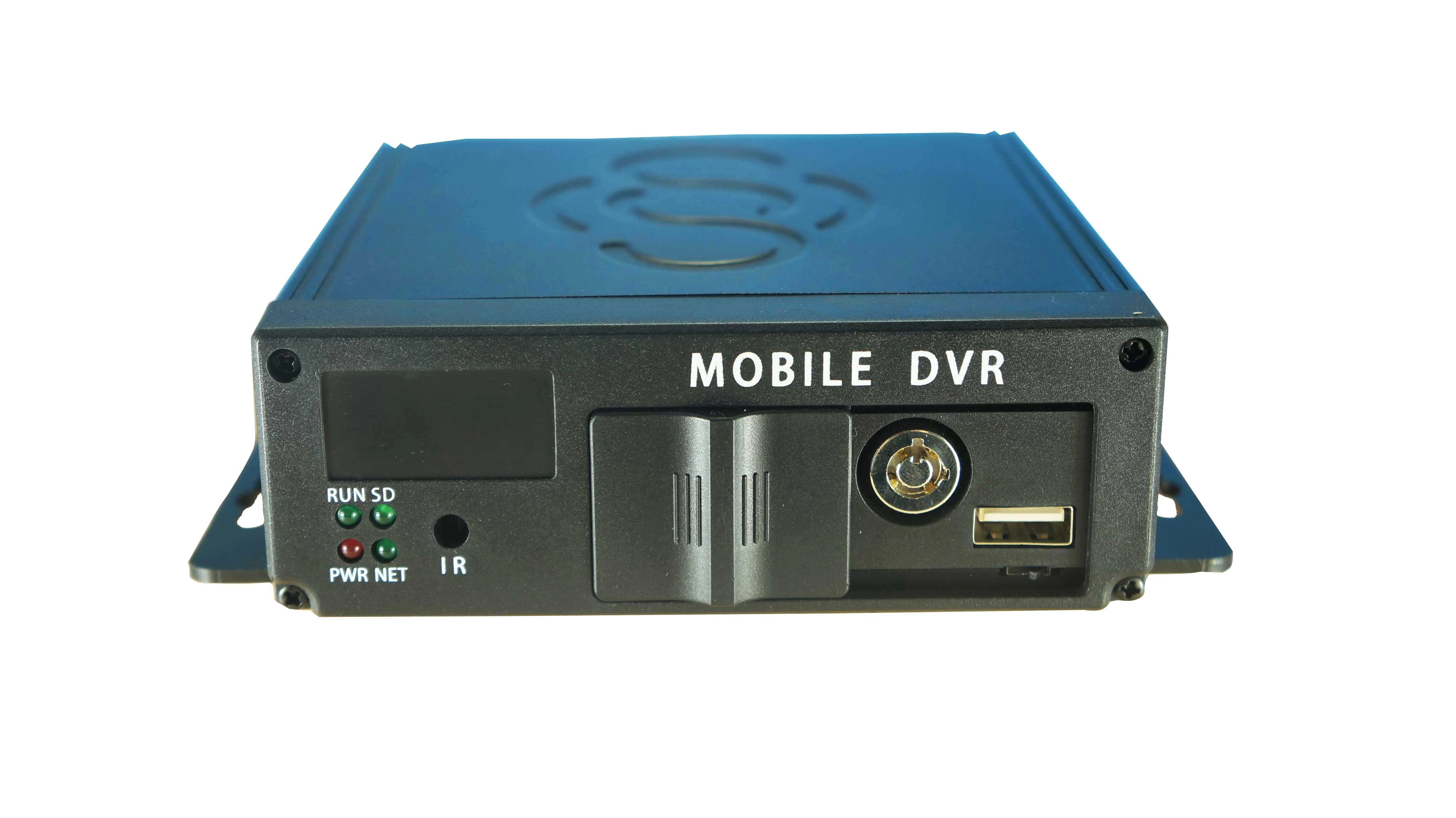 Russian/English MDVR mini block 4 channel SD car dvr recorder auto registrars night vision IR video cameras DVR | Автомобили и