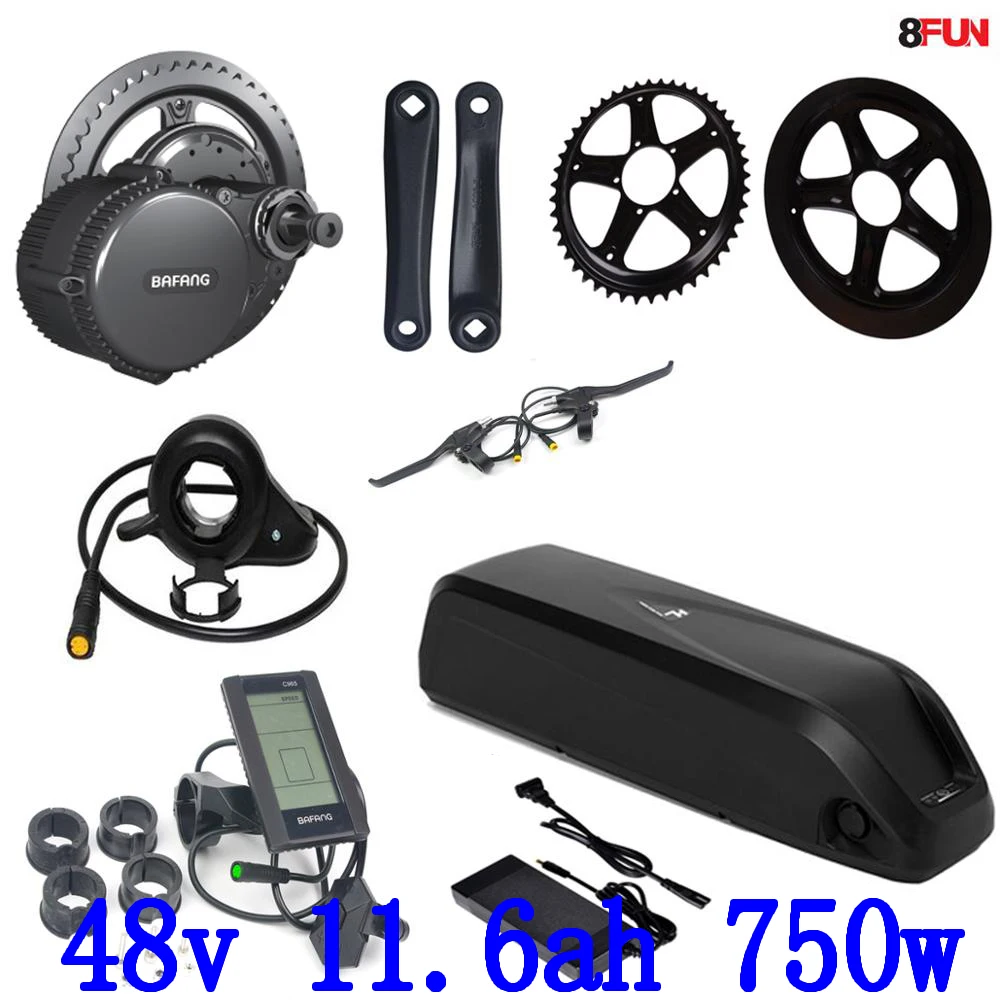 

Комплект для переоборудования велосипеда Bafang BBS02B, 48 В, 750 А · ч