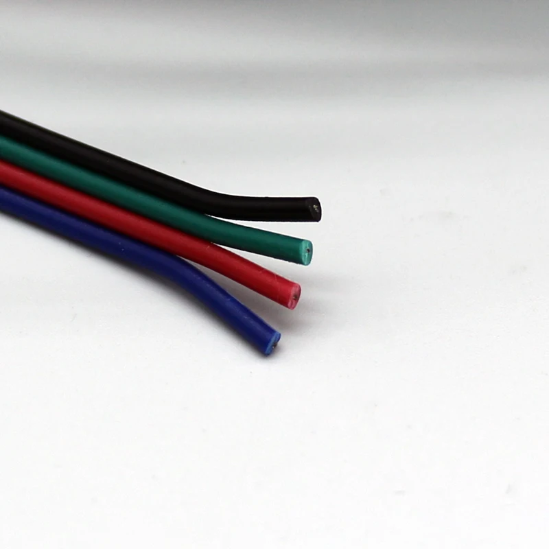 5 м/10 м 2 контактный 4 22AWG Электрический провод Луженая Медь Удлинительный кабель