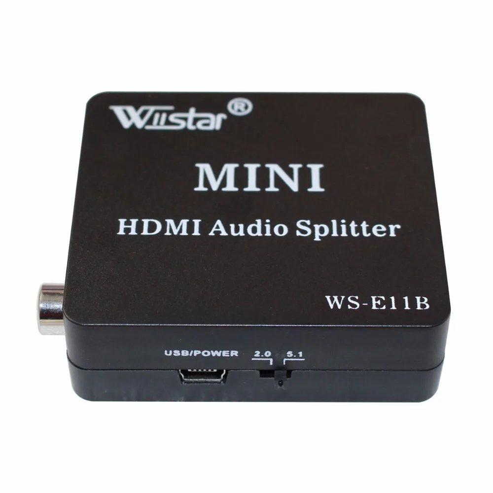 Высокое Качество HDMI к Оптический SPDIF Suppport 5.1 Аудио Видео Extractor Конвертер Splitter
