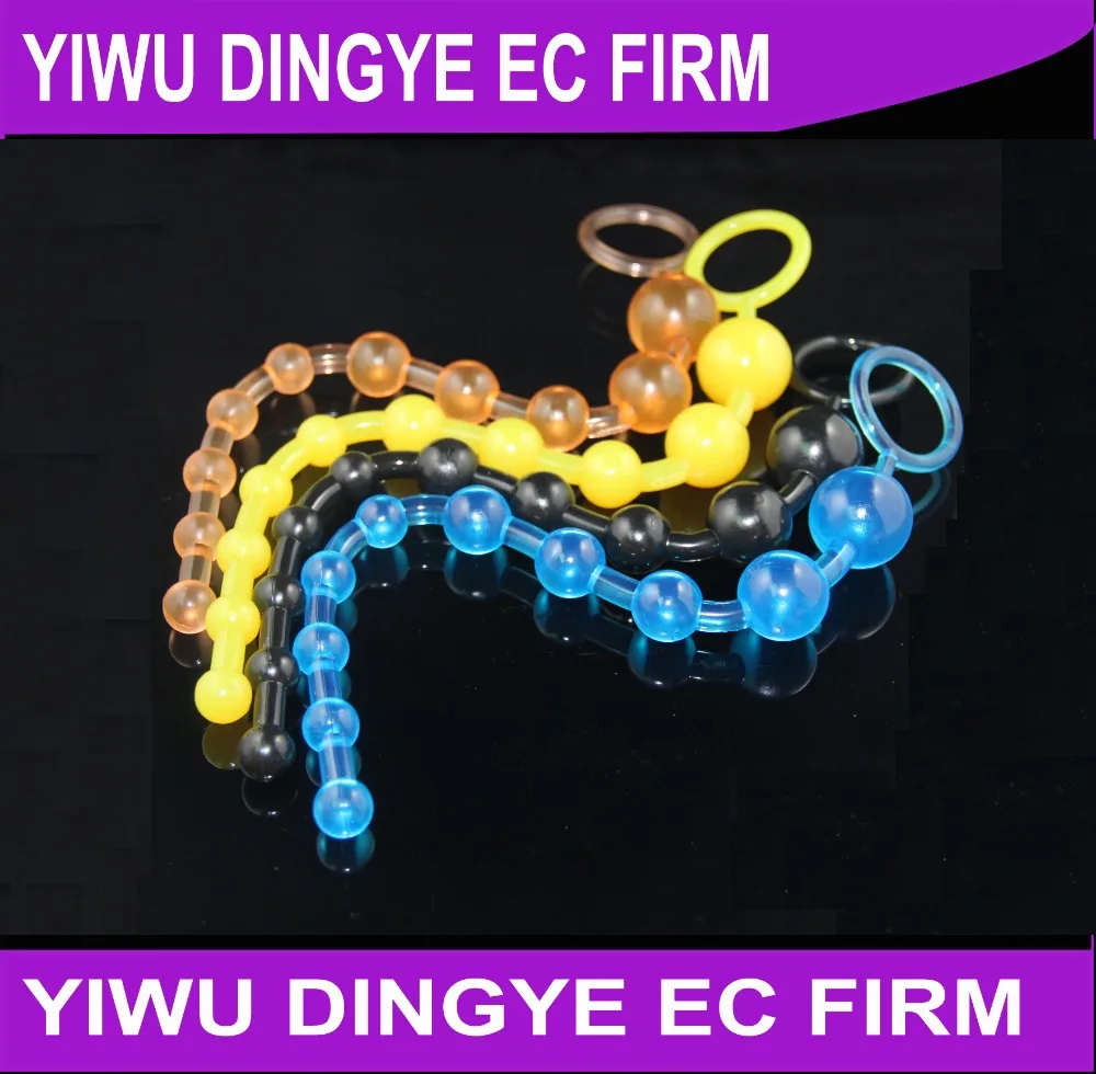 Dingye 20PCS/Lot Wholesale  Sex Toy  Free Shipping Non-toxic Waterproof 10-Ball  Beads, Butt Plug, Sex Toys