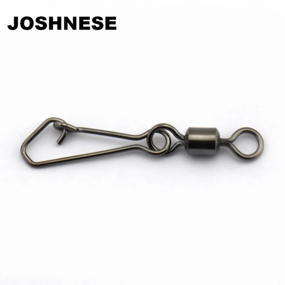 100 шт./лот нержавеющая сталь MS + QL рыболовные шарикоподшипники Вертлюги