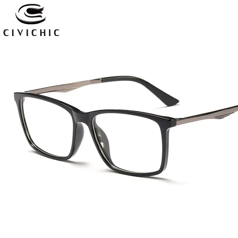 

Шикарный TR90 очки Бизнес Досуг прозрачные линзы очки Для мужчин металлические ноги близорукость очки с оправой в стиле ретро, вогнуто-Выпукл...