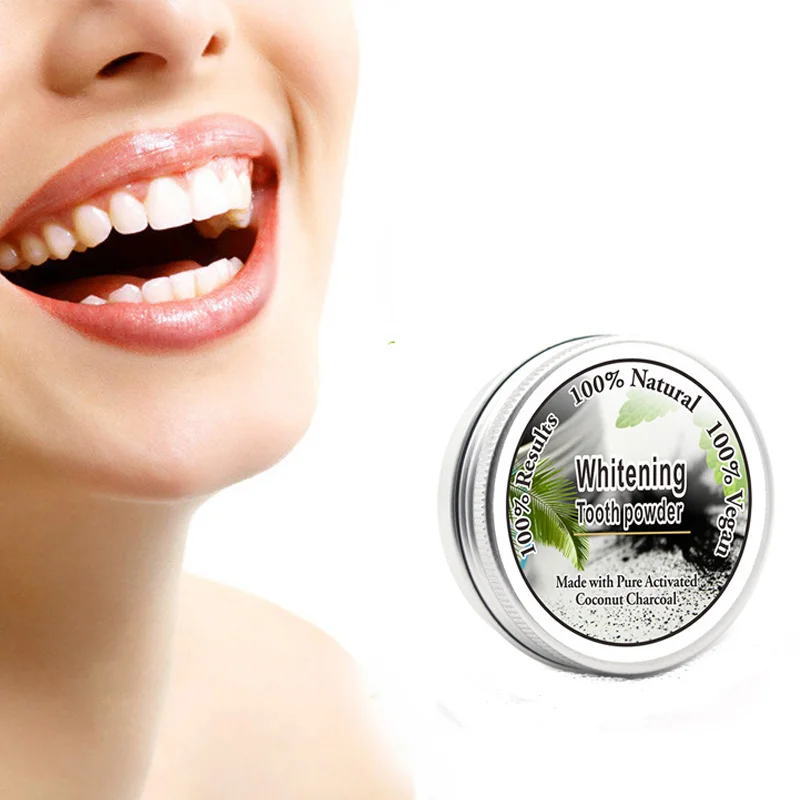 10 г скорлупы кокосового ореха черный зубы порошок зубная паста Еда Класс