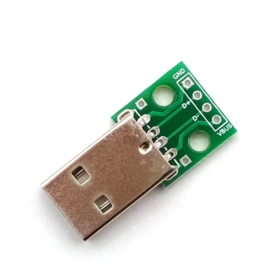 5 шт. адаптер USB для DIP-адаптера 4 контакта 2 54 мм печатной платы | Электроника