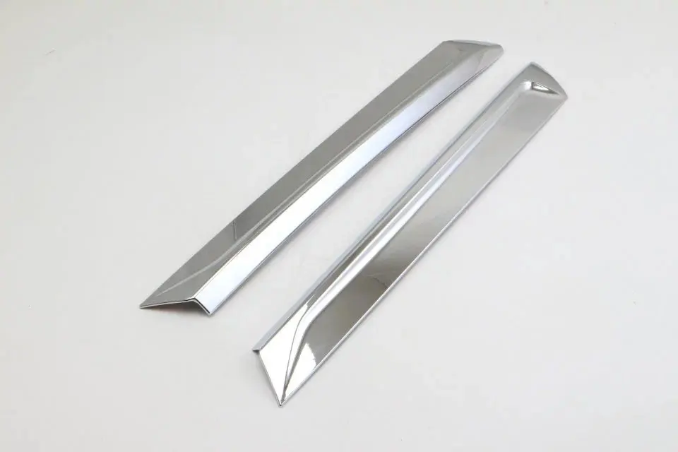 For Audi Q7 2016-2018 ABS Chrome Car Rear Windshield Strips Exterior Tail Window Decoration Sticker Cover Trim Styling 2PCS | Автомобили и