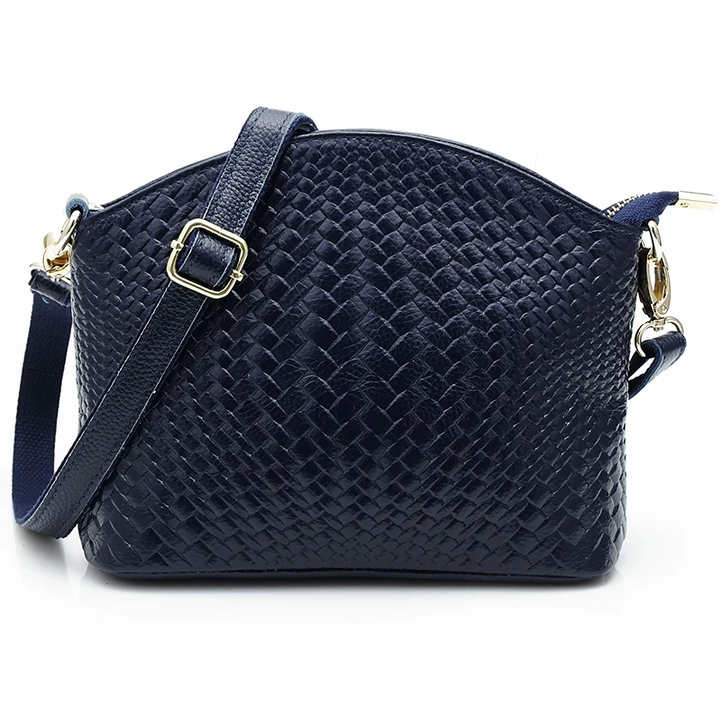 

Spring and summer women handbags woven-pattern Woman's Genuine cow Leather messenger bags lady crossbody bag Lomelobo HBL2881