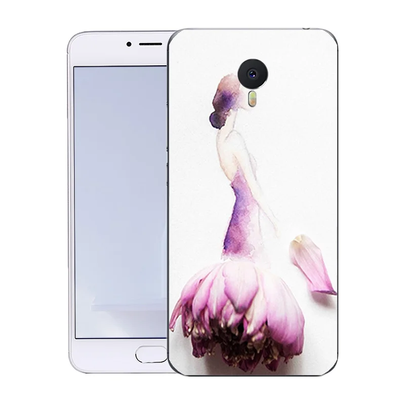 Задняя крышка для Meizu M3 Note/Blue Charm Note3 мультяшный Мягкий силиконовый чехол из ТПУ с