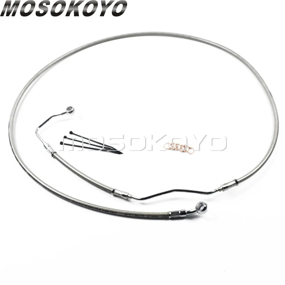 Набор тормозных линий на руль мотоцикла 10 16 дюймов + 4 &quot+ 6&quot 8 10&quot Проводка