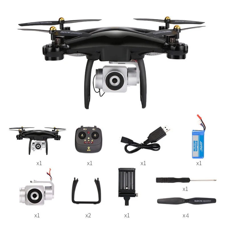 JJR/C H68G gps Дрон камера 1080P HD 5G Wifi FPV Квадрокоптер компас автоматический контроль RC вертолет профессиональные дроны