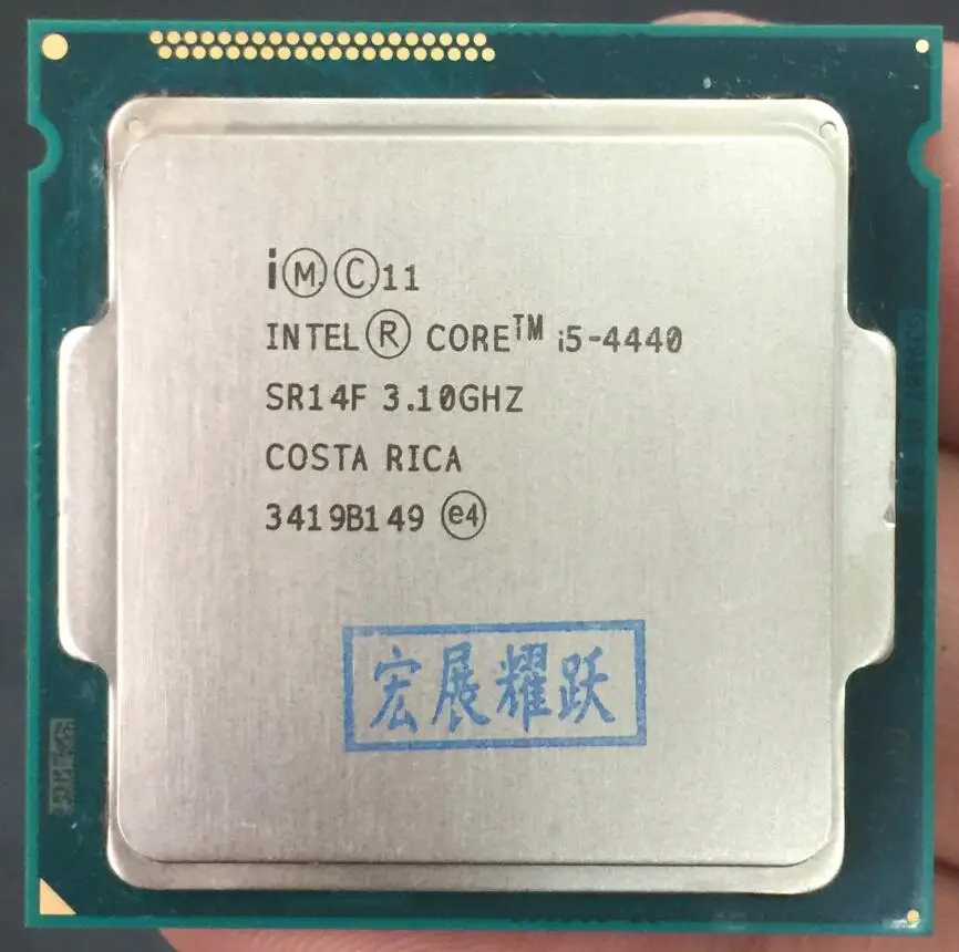 ПК компьютер Intel Core i5 4440 Процессор четырехъядерный LGA1150 десктопный процессор 100%