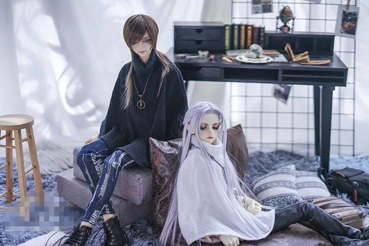Модная новинка плащ с высоким воротником для BJD 1/4 MSD 1/3 SD13 SD17 аксессуары куклы-дяди