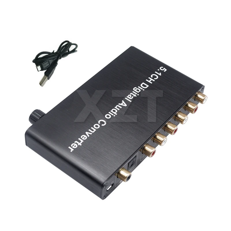 Цифровой аудио преобразователь SPDIF декодер с коаксиальным разъемом на RCA DTS AC3/DST