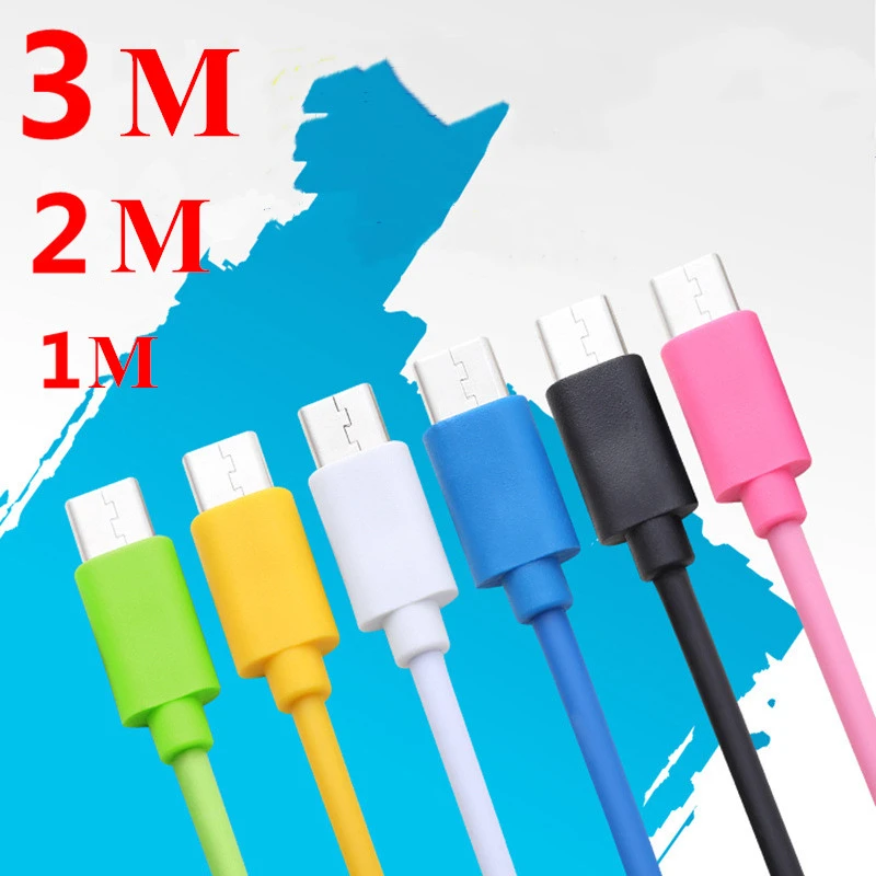 

Micro USB Cable 2.4A Fast Charging Data Charger Cable For Samsung Xiaomi Huawei LG Tablet Mobile Phone Cables Microusb 1m 2m 3m