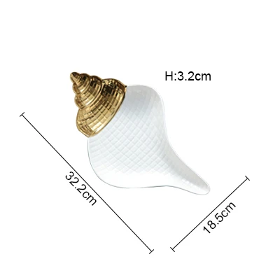 big Керамическая миска для супа, посуда, фруктовые тарелки, десертное блюдо, поднос для конфет, простая и креативная Салатница Akuhome - Цвет: big