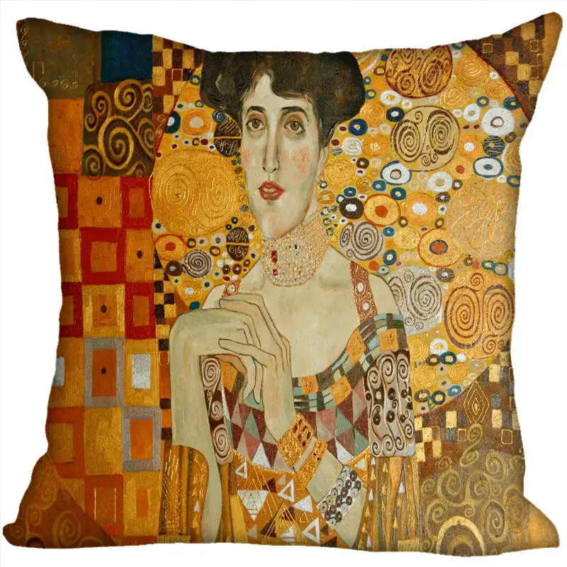 Новый золотой художник Художник картина Густава Климта 45X45 60x60 см мягкие